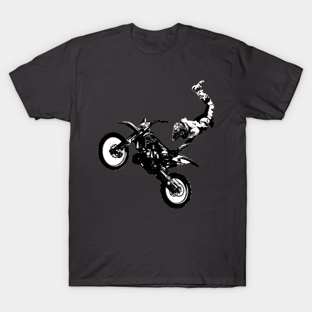 freestyle moto T-Shirt by rickylabellevie